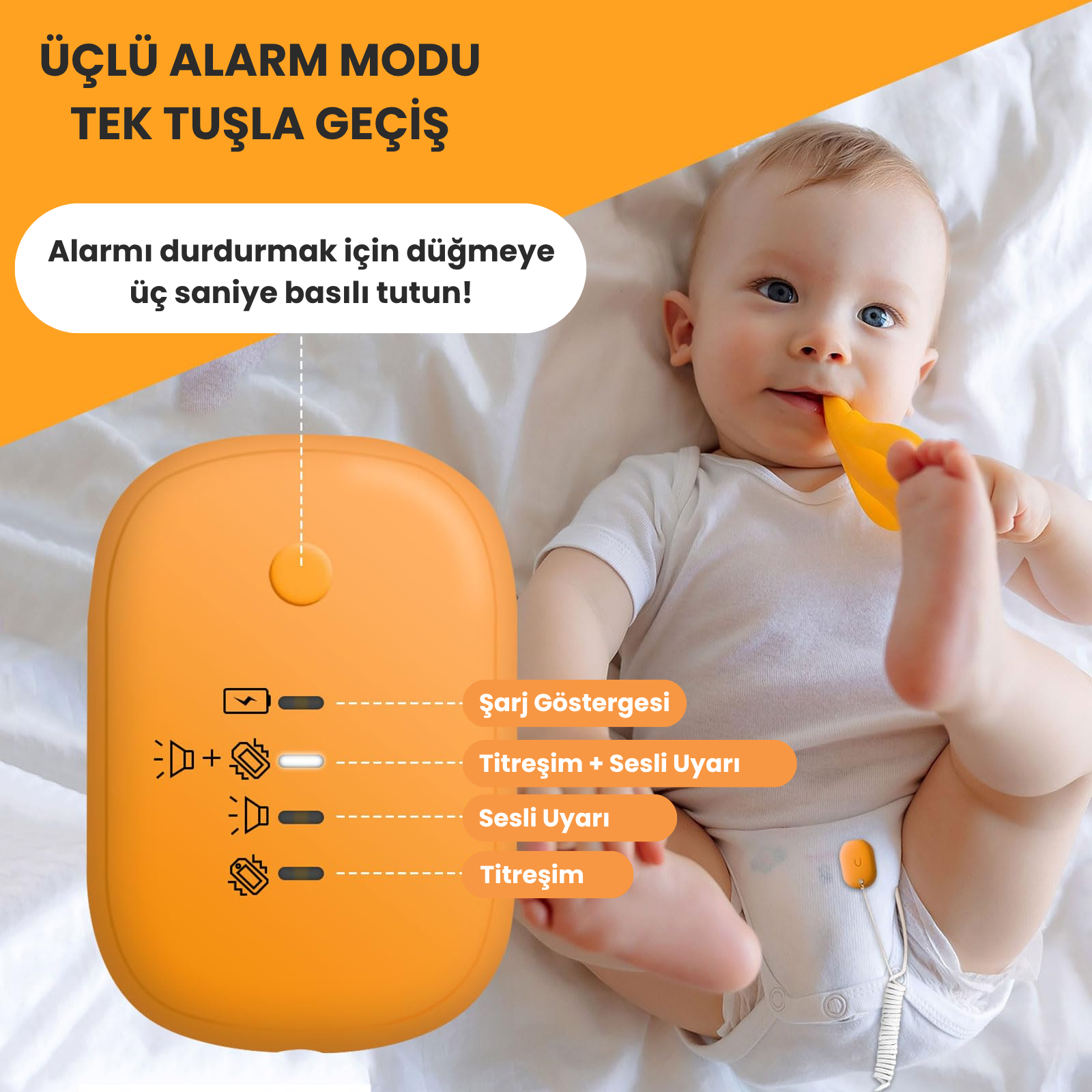 Morivan™ Yatak Islatma Alarmı